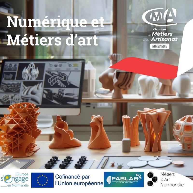 Atelier Métiers d’Art : découverte de la machine laser au FabLab du Pays de Conches (27)