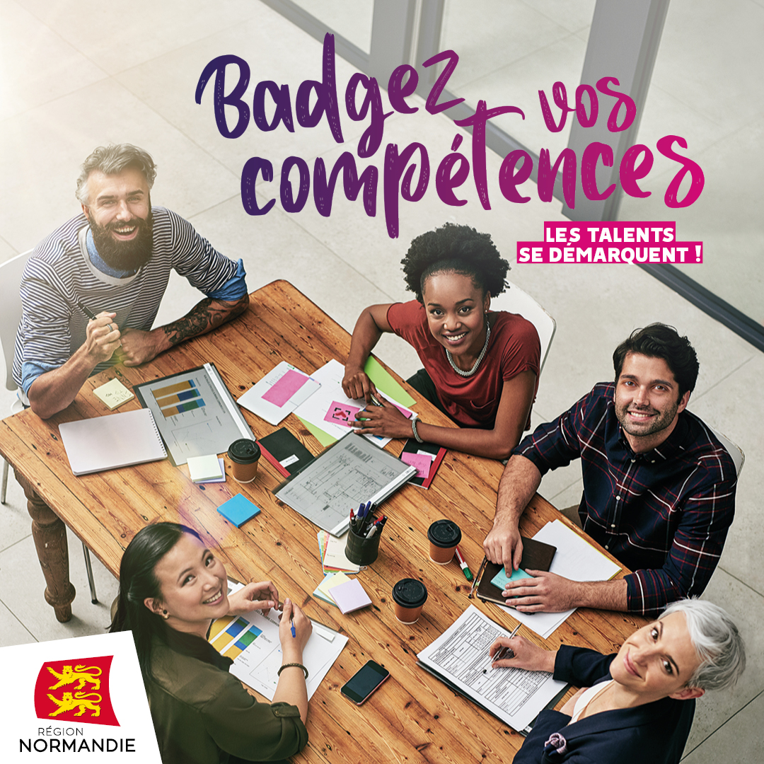 Participez à la campagne "Badgez vos compétences" avec CMA Normandie !