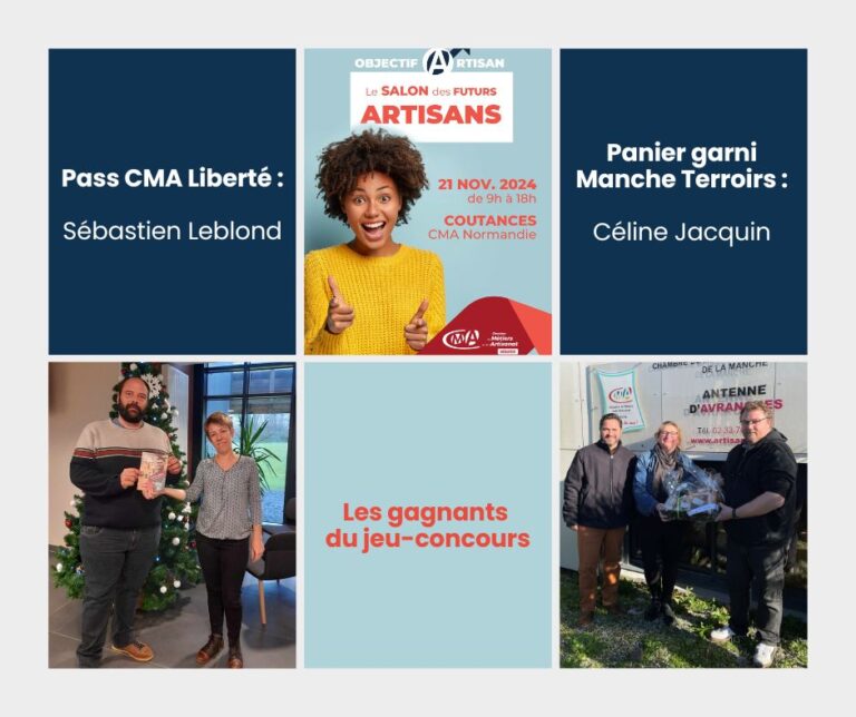 Gagnants JOA CMA Normandie Manche