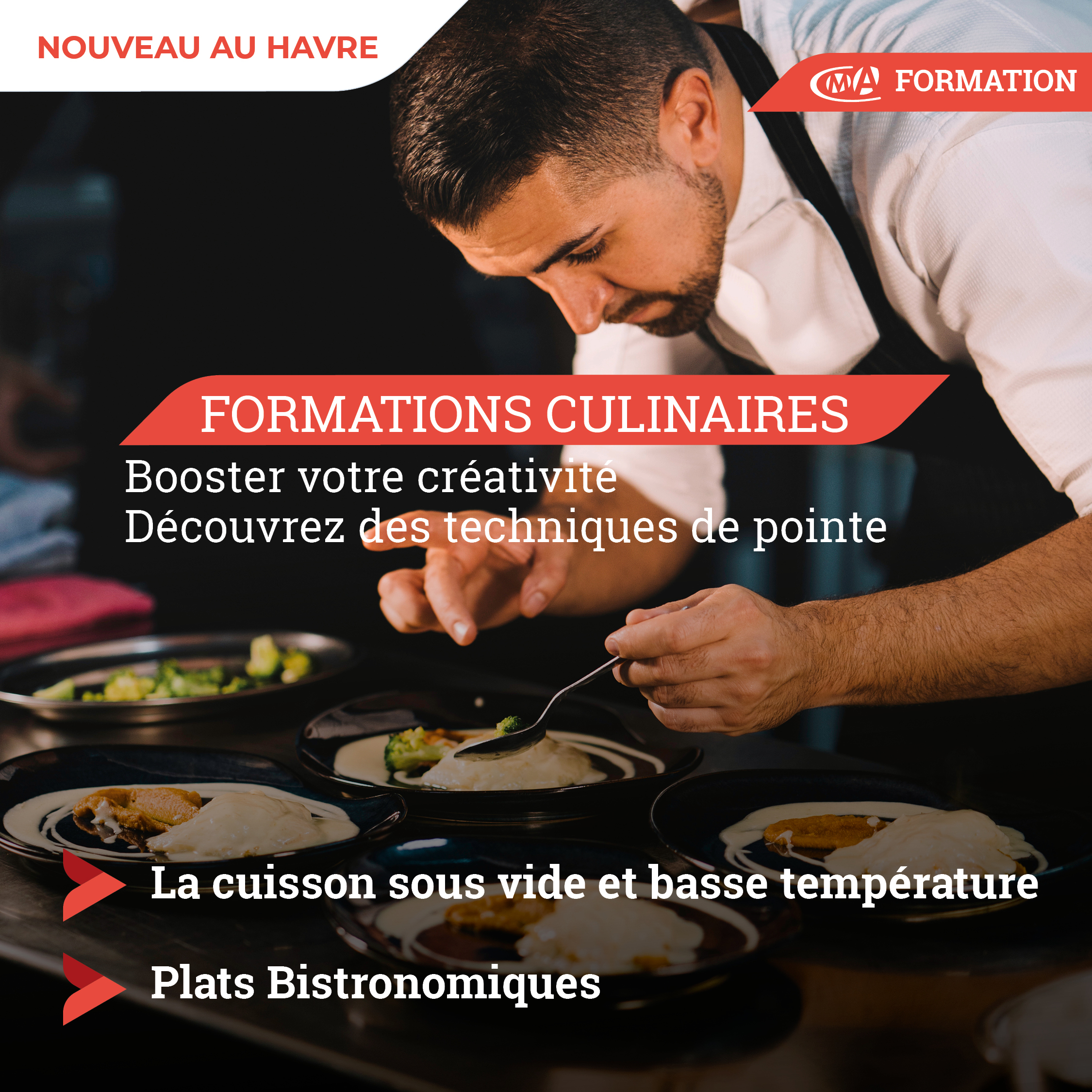NOUVEAUTÉ - Des formations culinaires au Havre