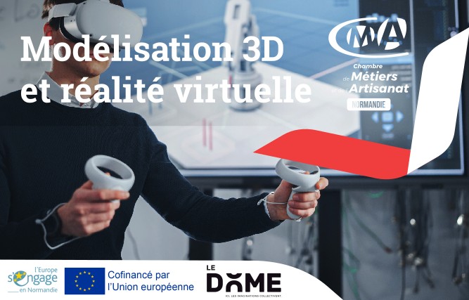 Atelier découverte modélisation 3D et Réalité Virtuelle au Dôme (14)