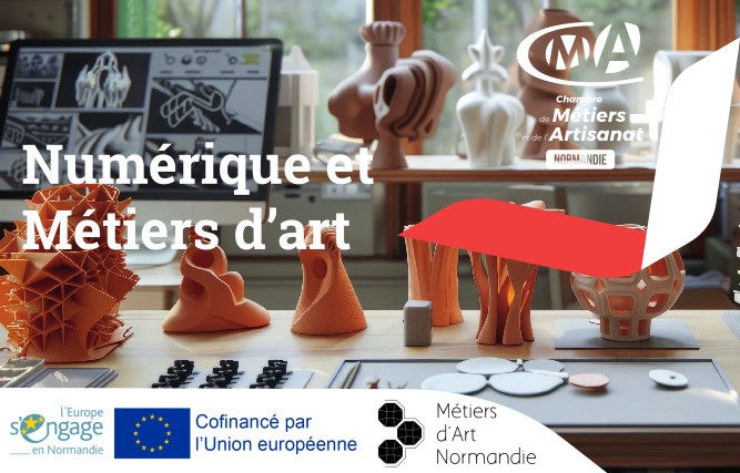 Atelier démonstration Scan 3D et Impression 3D sur le salon Métiers d’art, Métiers Passion (61)