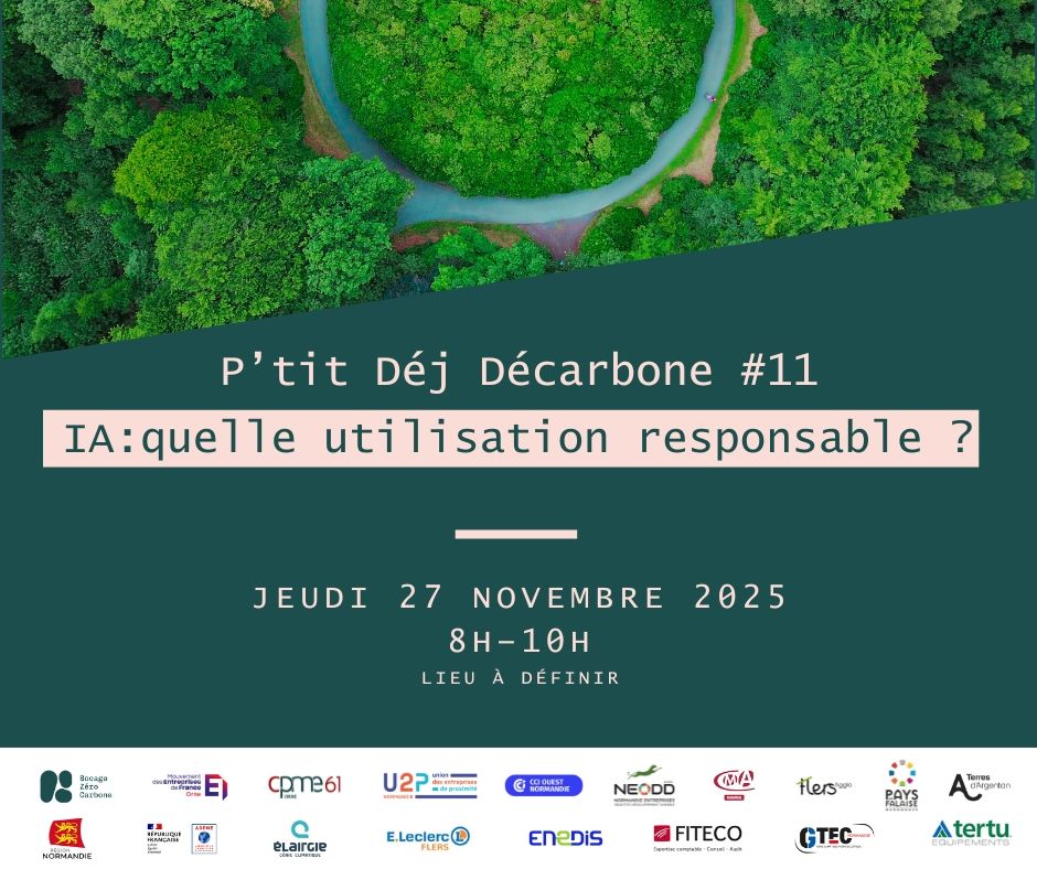 P'tit Déj Décarbone #11 : IA, quelle utilisation responsable ?