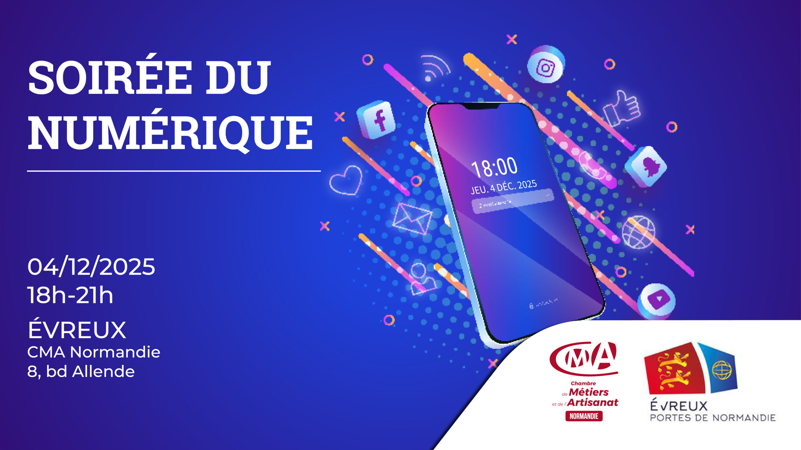 Soirée du Numérique : inscrivez-vous !