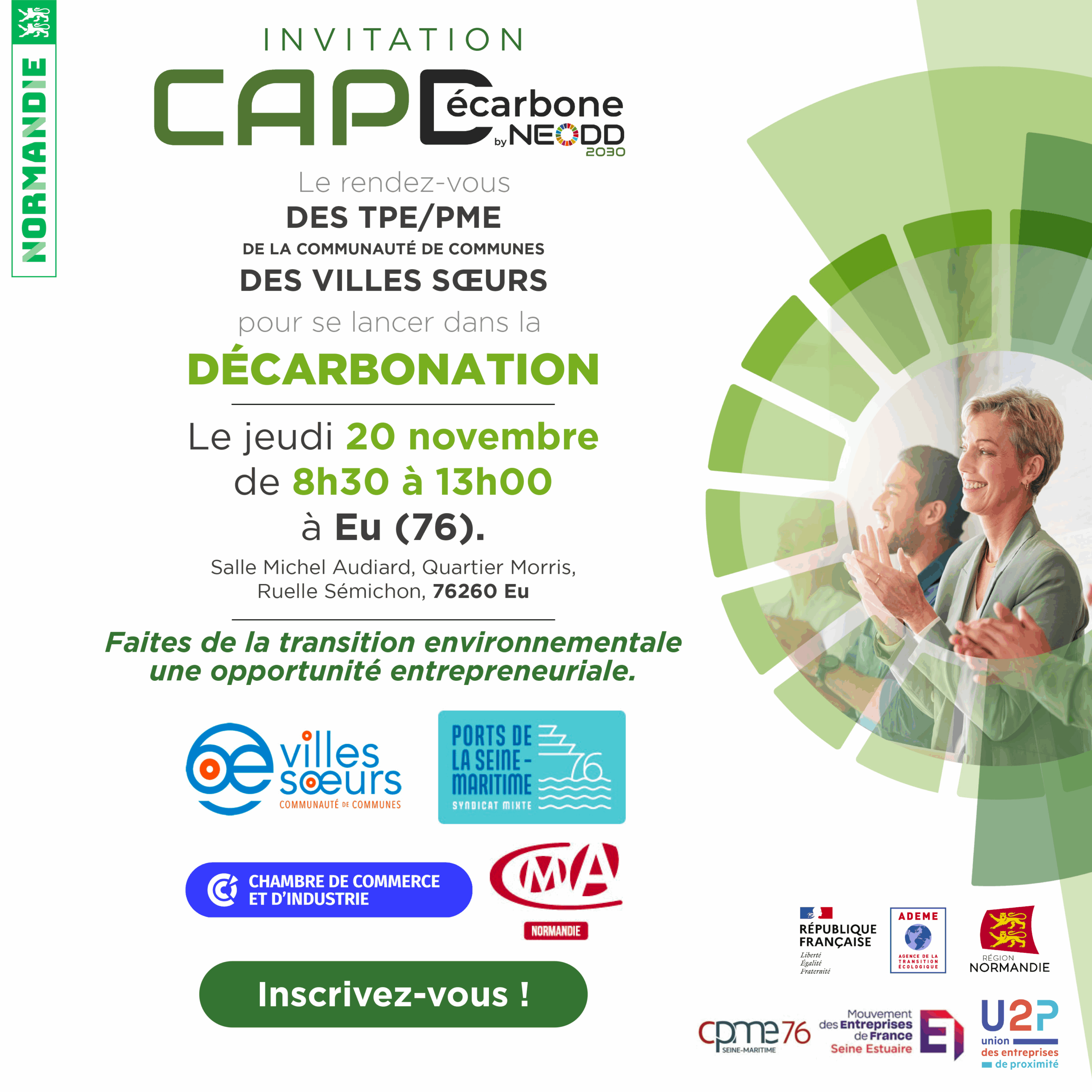 CAP Décarbone : Le rdv des TPE/PME normandes pour se lancer dans la décarbonisation