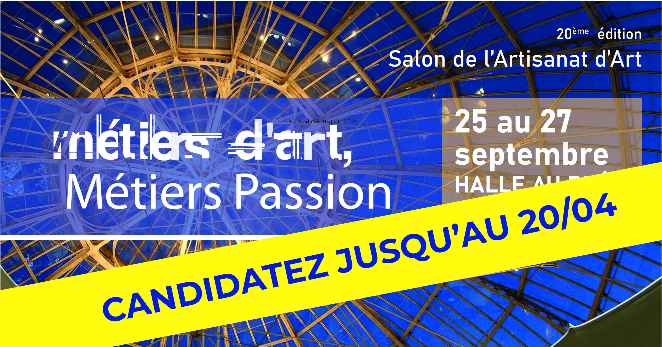 Candidatures : Salon Métiers d'Art à Alençon