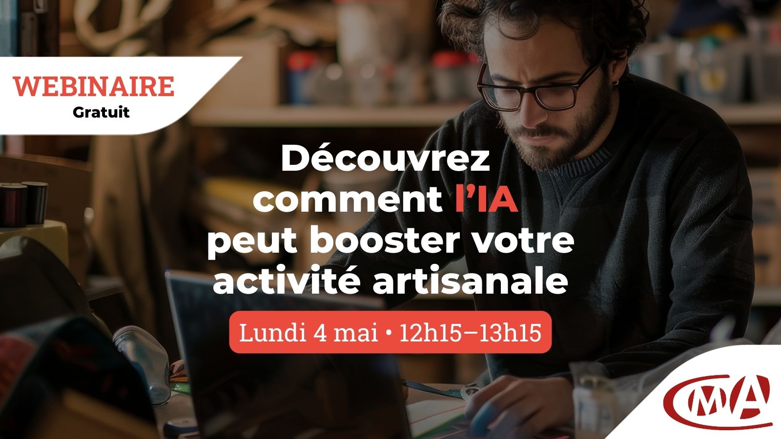 Webinaire – Découvrez comment l'Intelligence Artificielle peut booster votre activité artisanale