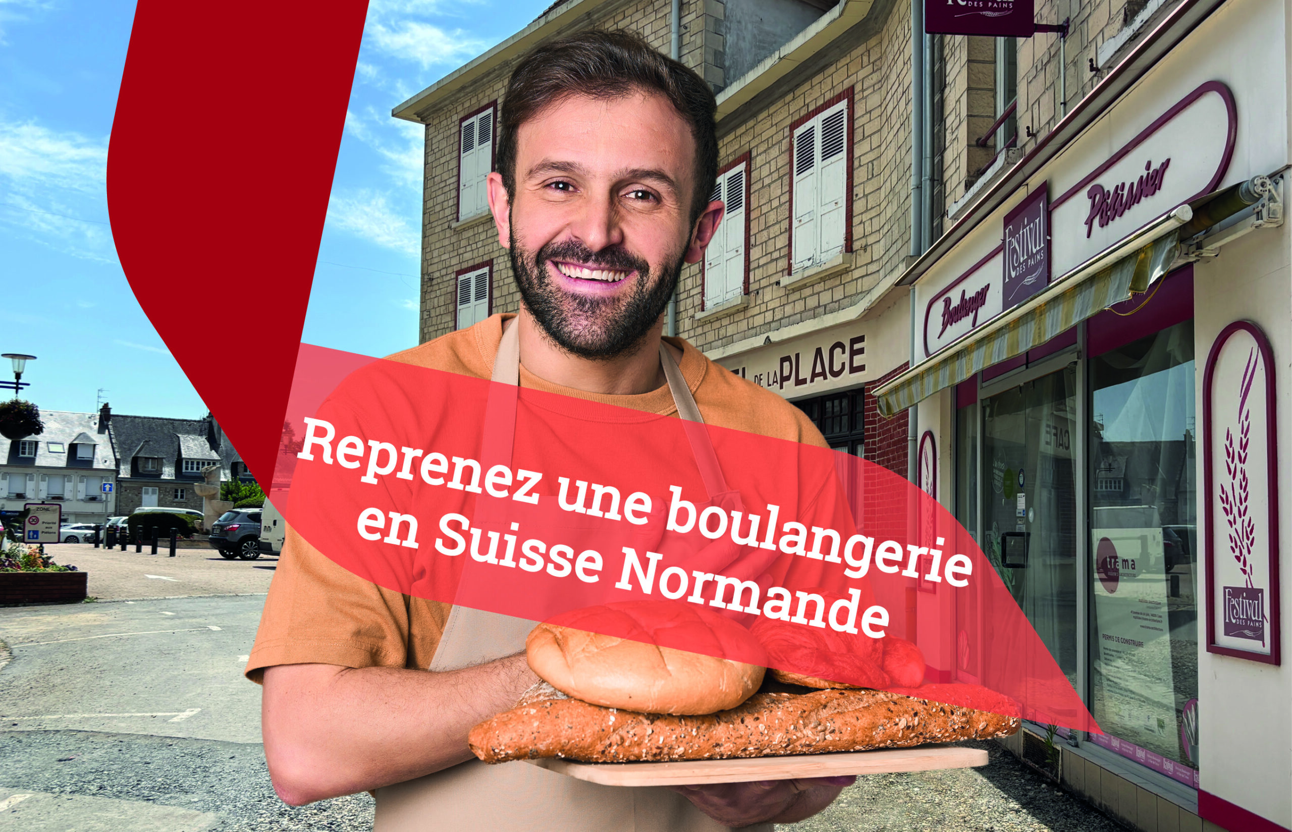 Appel à candidatures : Reprenez une boulangerie au cœur de la suisse normande