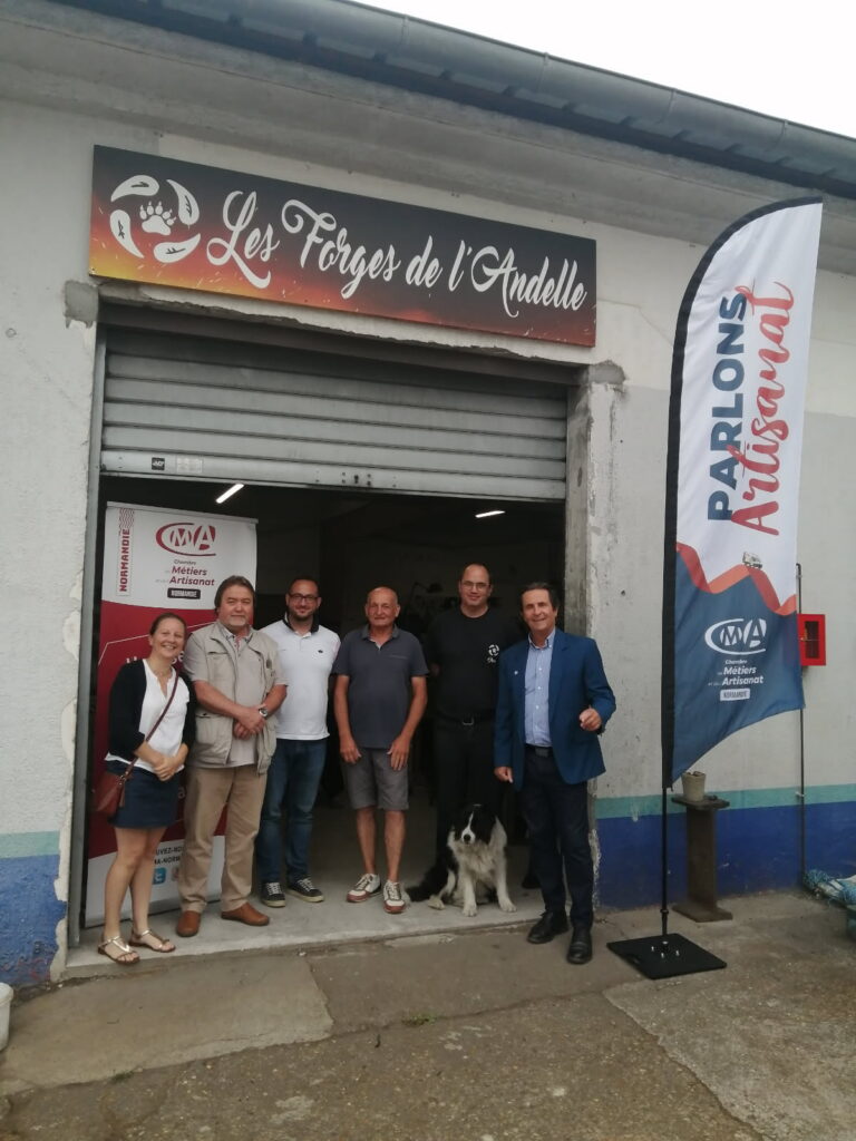 Matinée Parlons Artisanat organisée à Ménesqueville par la CMA Normandie