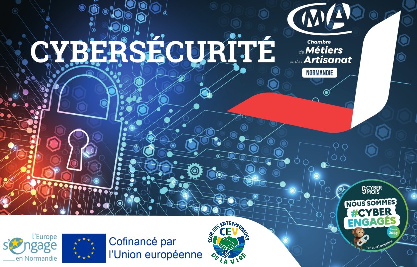Atelier découverte : 5 actions essentielles pour votre cybersécurité, à Torigny les Villes (50)