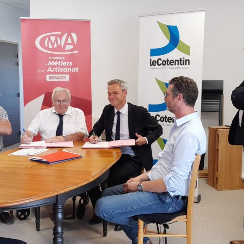 Signature convention CMA CAC - CMA Normandie Manche 50