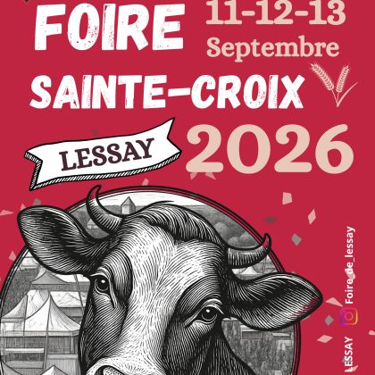 Affiche foire de lessay