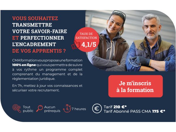 Formation - Maître d’apprentissage