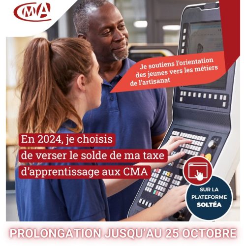 Prolongation Taxe Apprentissage