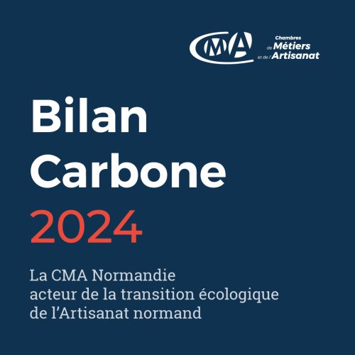 bilan carbone 2024 CMA Normandie